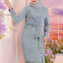 Ivy Kurung - Sky Blue