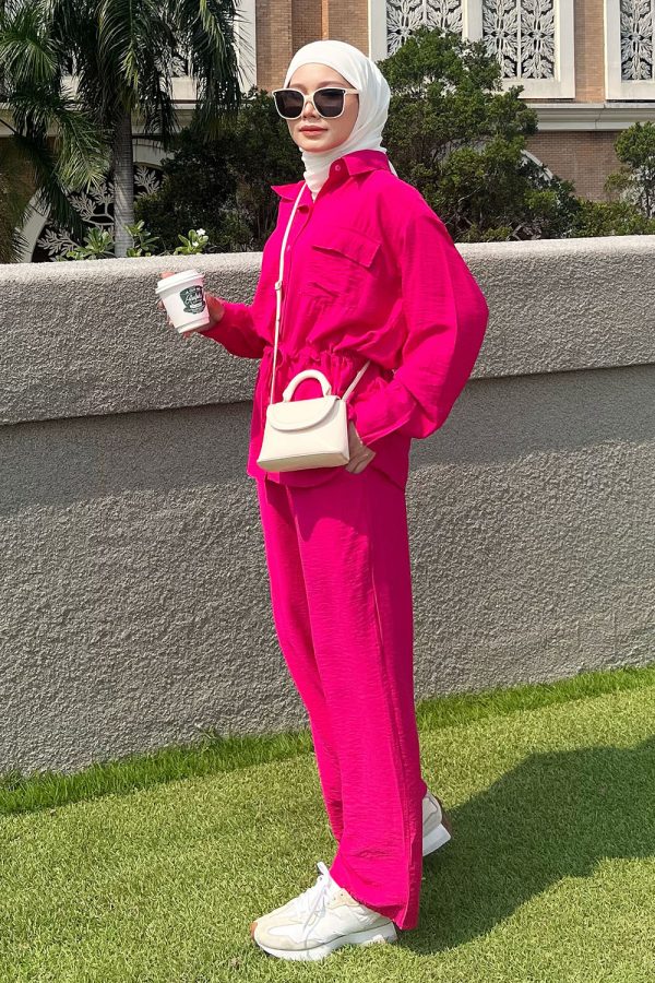 Chloe Set - Hot Pink