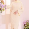 Ariel Pleated Kurung 3.0 - Ivory