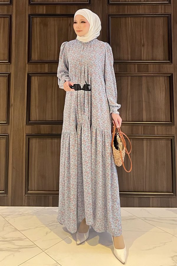 Melissa Dress - Blue Floral  Melissa Dress - Blue Floral