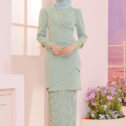 Dahlia Kurung - Mint Green