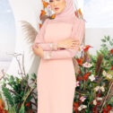 Sabrina Kurung Salmon Pink 