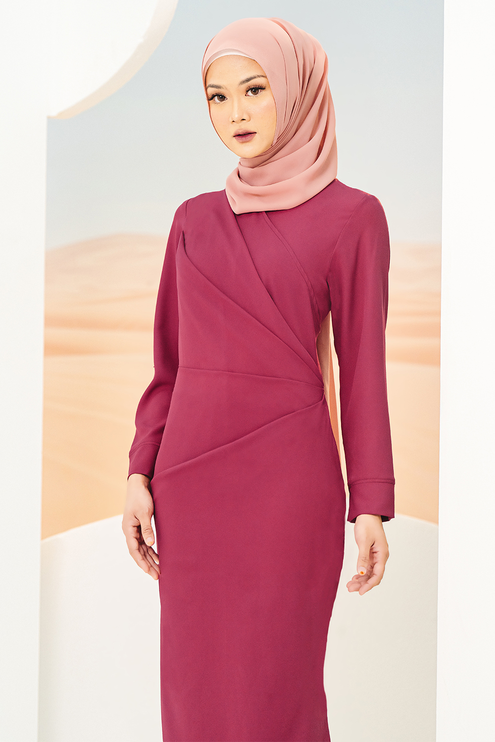 Luna Dress 4.0 Fuchsia Pink