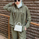 Lily Cargo Set - Army Green