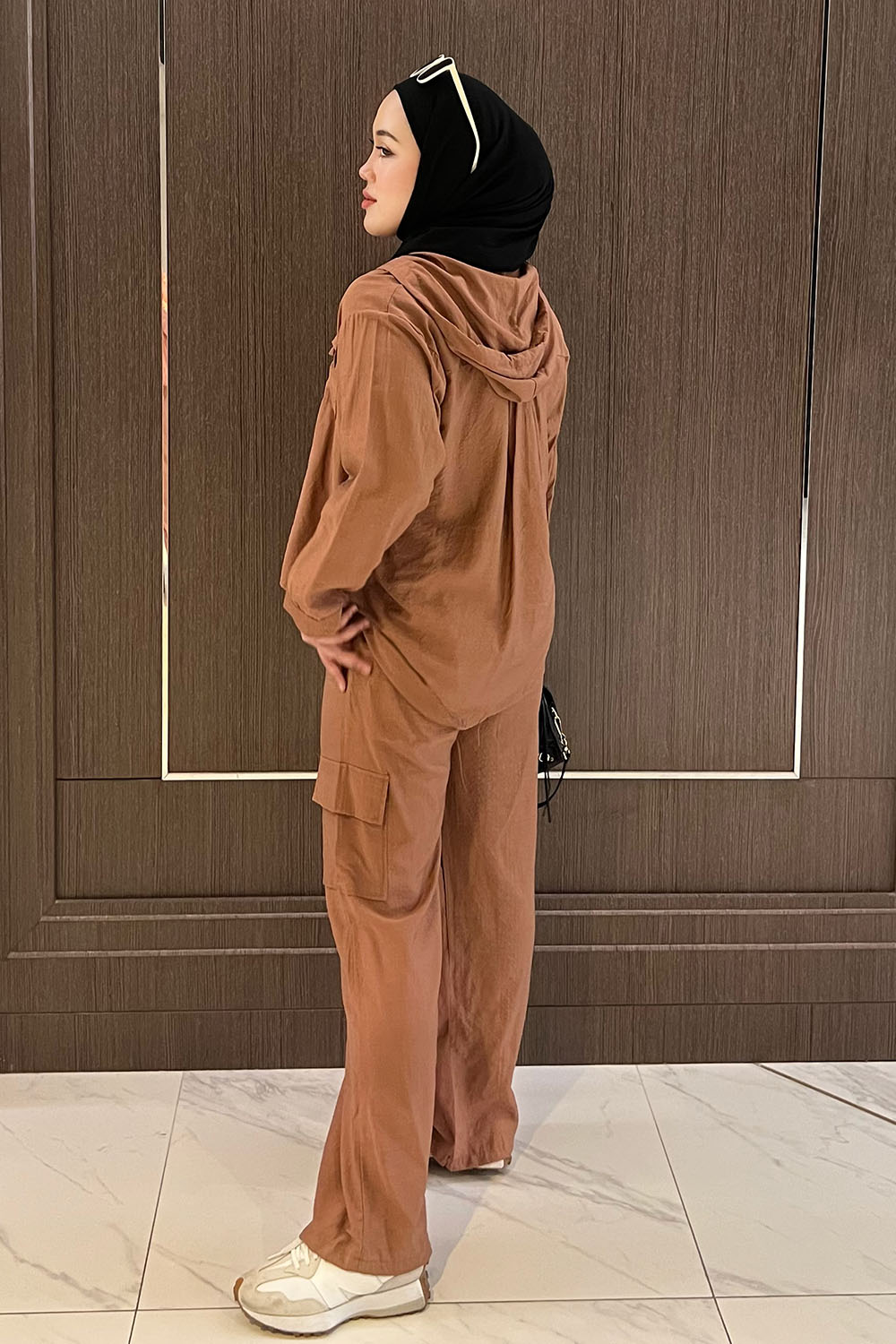 Lily Cargo Set - Brown