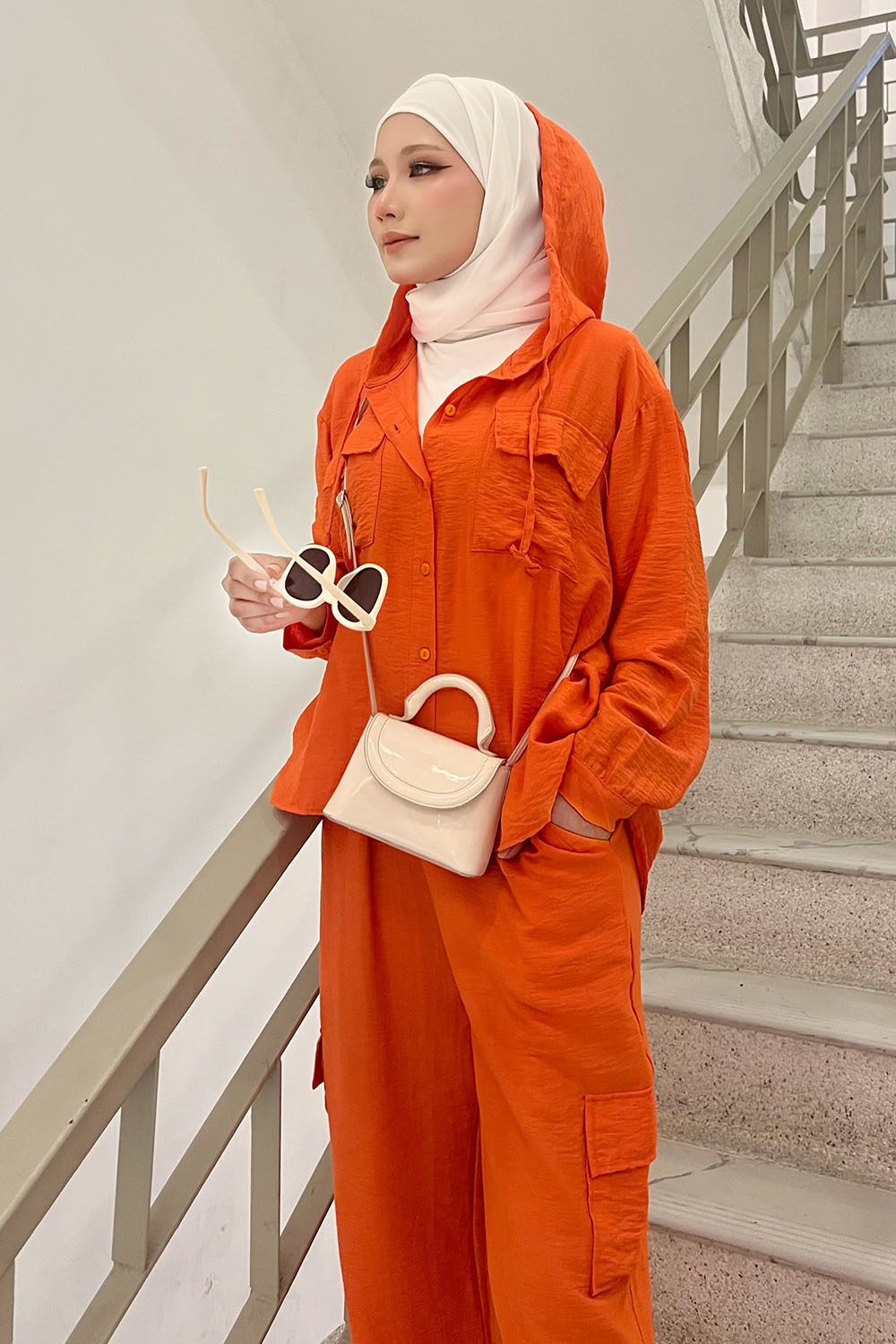 Lily Cargo Set - Orange