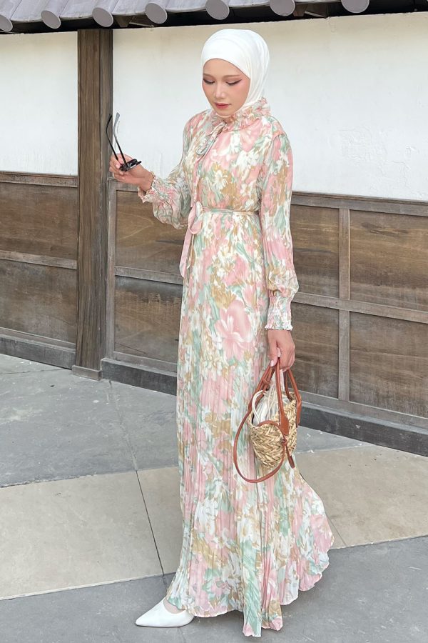 Lindy Dress - Greenish Pink Lindy Dress - Greenish Pink