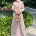 Lindy Dress - Salmon Pink