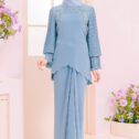 Magnolia Kurung - Blue