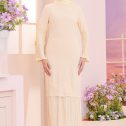 Ariel Pleated Kurung 3.0 - Ivory