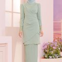 Dahlia Kurung - Mint Green