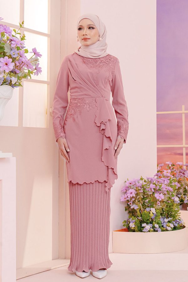 Ivy Kurung - Mystic Pink