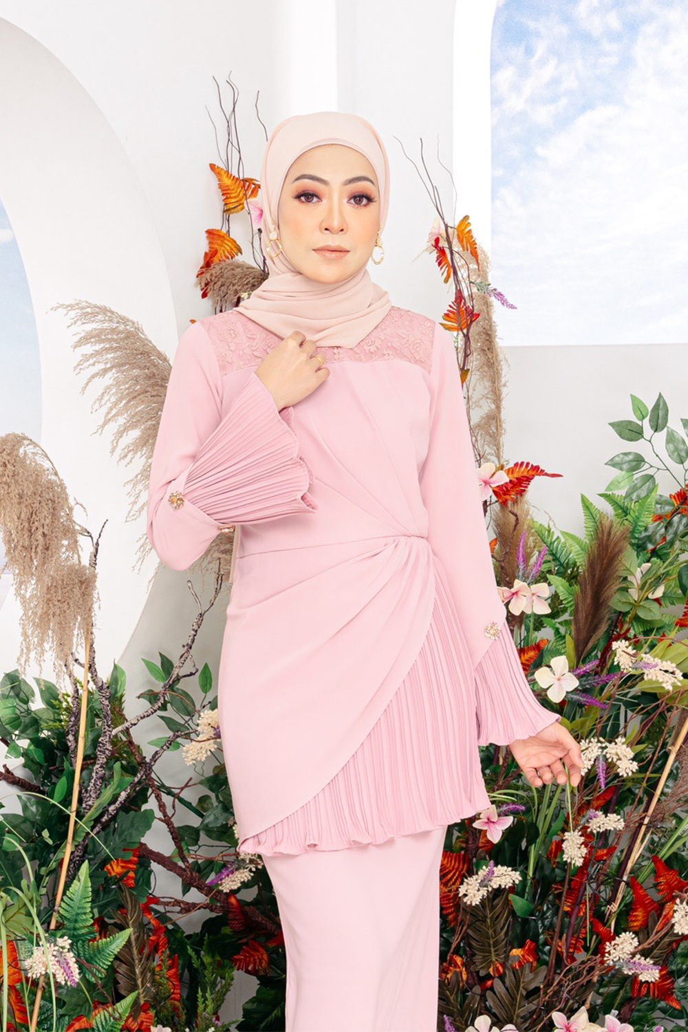 Mikayla Kurung Pink