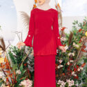 Mikayla Kurung Chili Red 