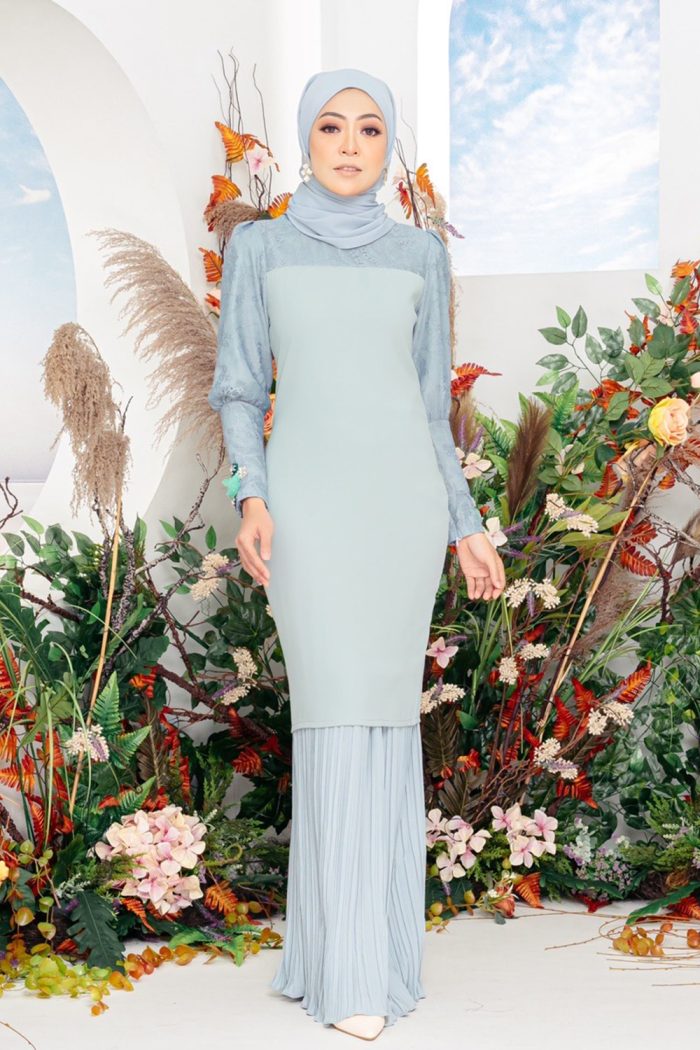 Sabrina Kurung Blueish Green