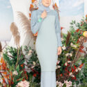 Sabrina Kurung Blueish Green