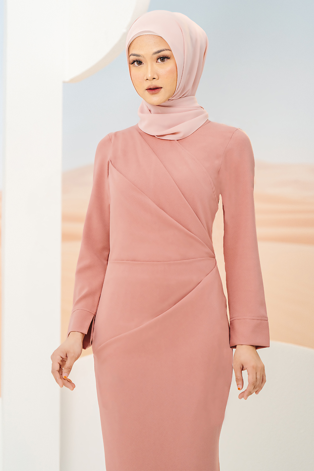 Luna Dress 4.0 Salmon Pink