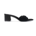 Ivy Low Heels Mules - Black