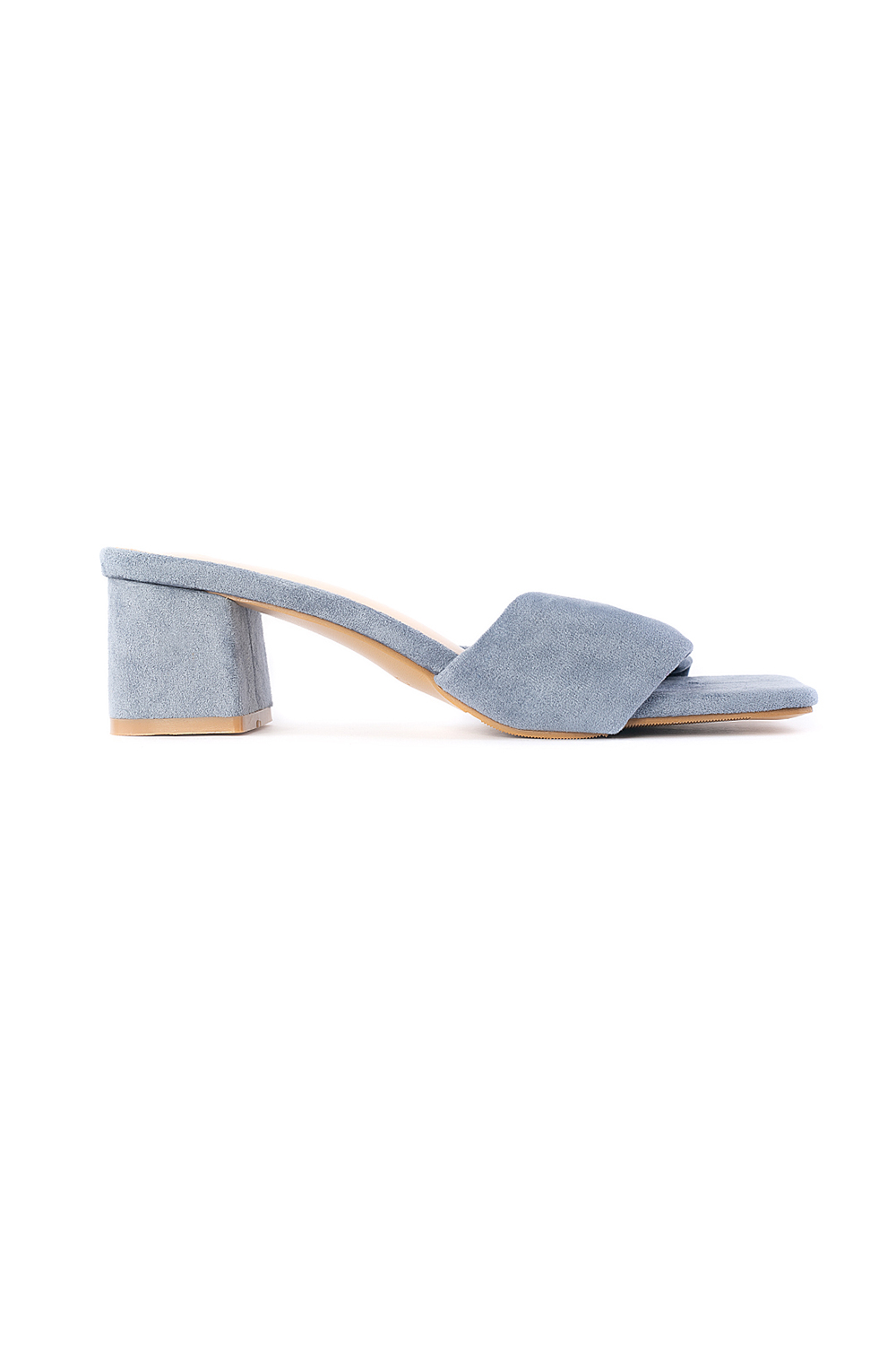 Ivy Low Heels Mules - Blue