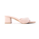 Ivy Low Heels Mules - Light Pink 