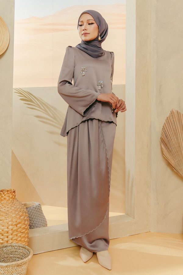 Lily Kurung Grey Lily Kurung Grey
