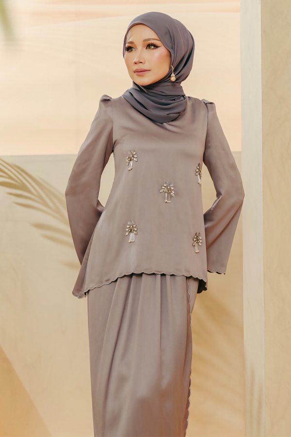 Lily Kurung Grey Lily Kurung Grey