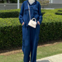 Lily Cargo Set - Navy Blue