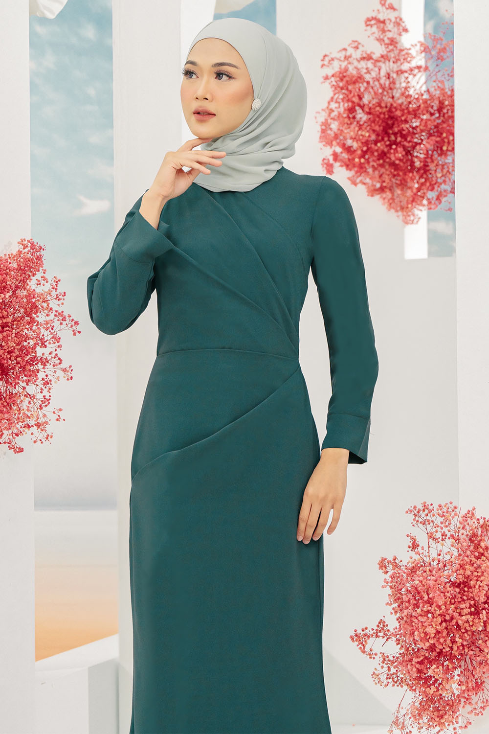 Luna Dress 5.0 Emerald Green