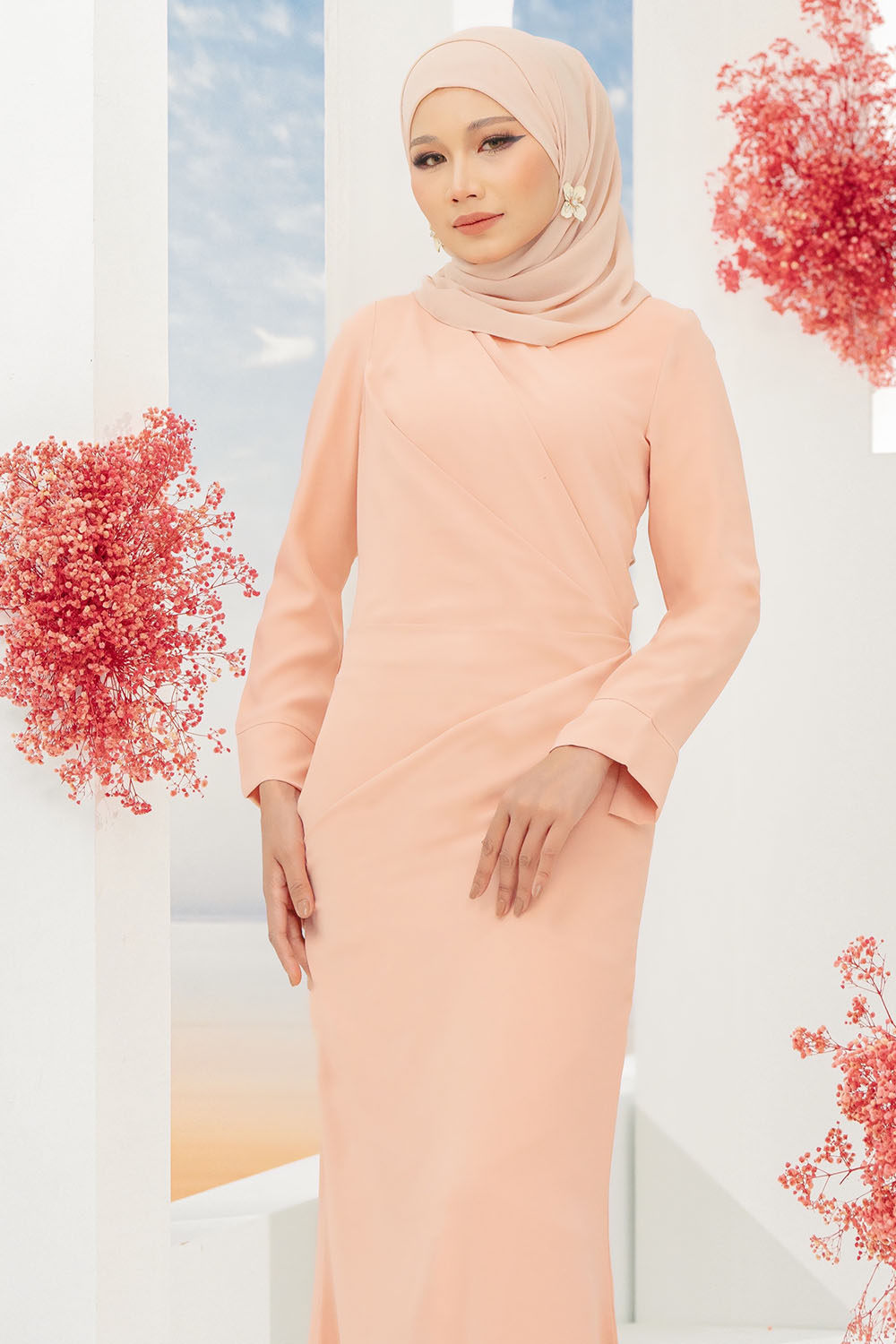 Luna Dress 5.0 Salmon Peach