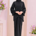 Magnolia Kurung - Black