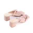 Milly Low Heels Mules - Pink