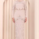 Orchid Kurung -  Nude Latte