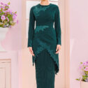 Rosy Kurung - Emerald Green