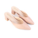 Sandy Low Heels Mules - Pink