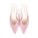 Sandy Low Heels Mules - Mauve