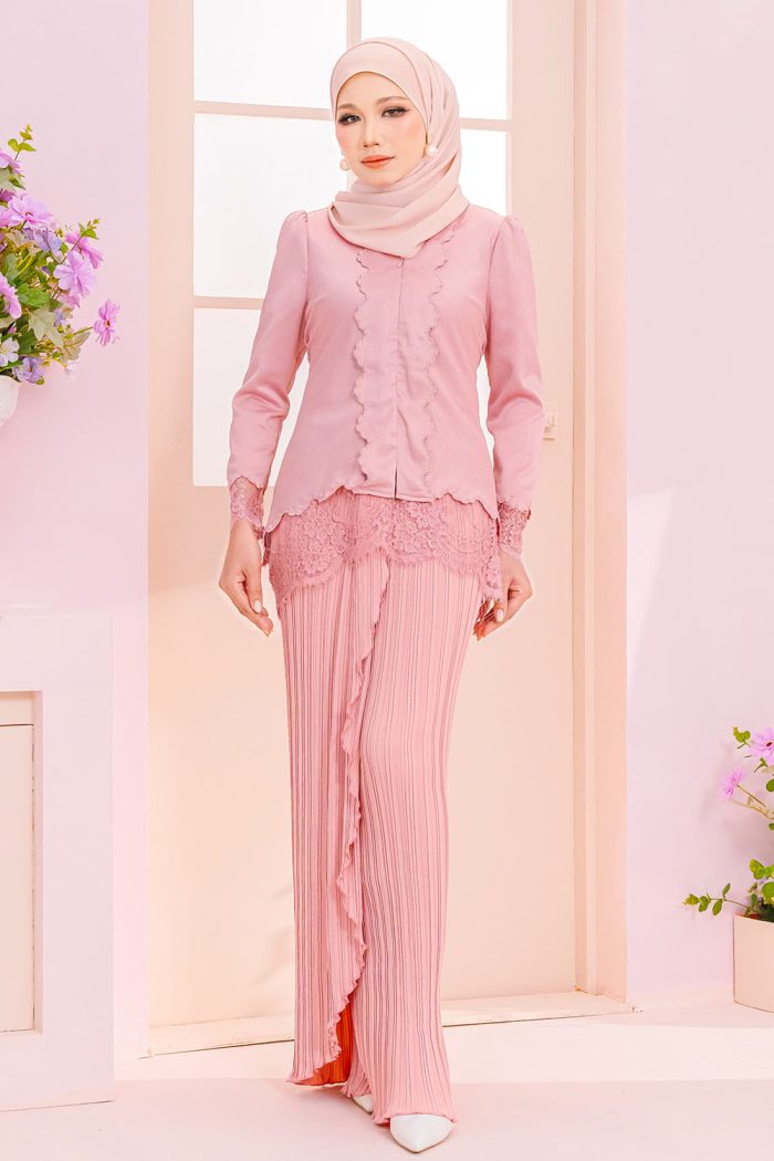 Tulip Kurung - Pink